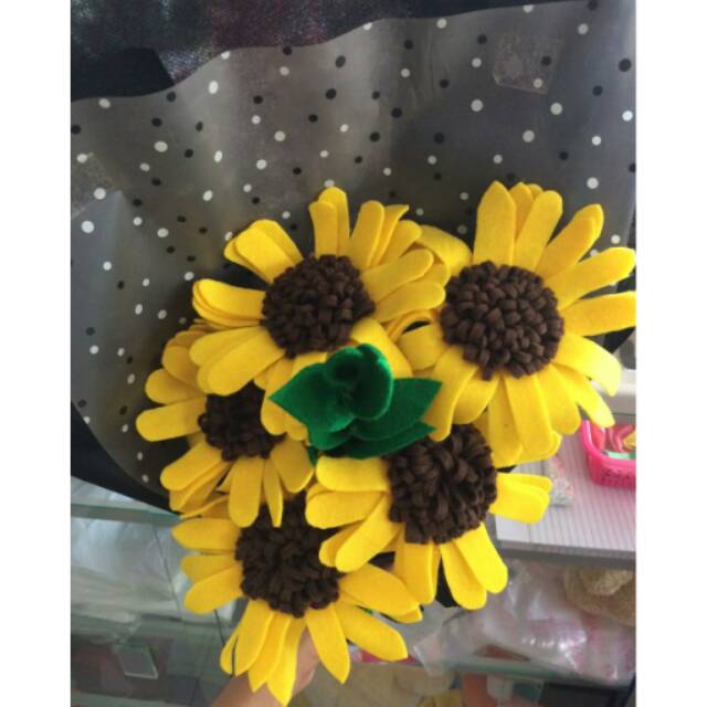 

Buket sun flower