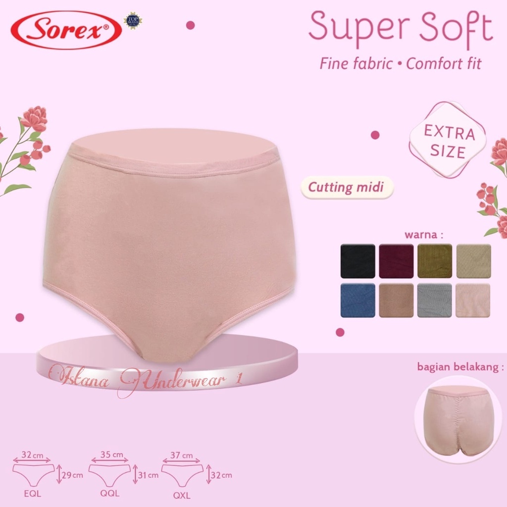 CELANA DALAM WANITA JUMBO / CD SOREX BIG SIZE / CD WANITA