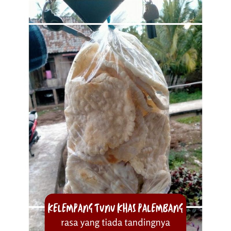 

KERUPUK KELEMPANG PANGGANG/TUNU + RUJAK