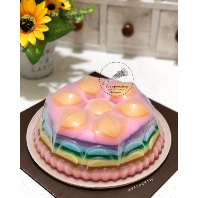 Cetakan Puding Lily / Cetakan Pudding Lily / Cetakan Agar Plastik / Puding Pudding Mold