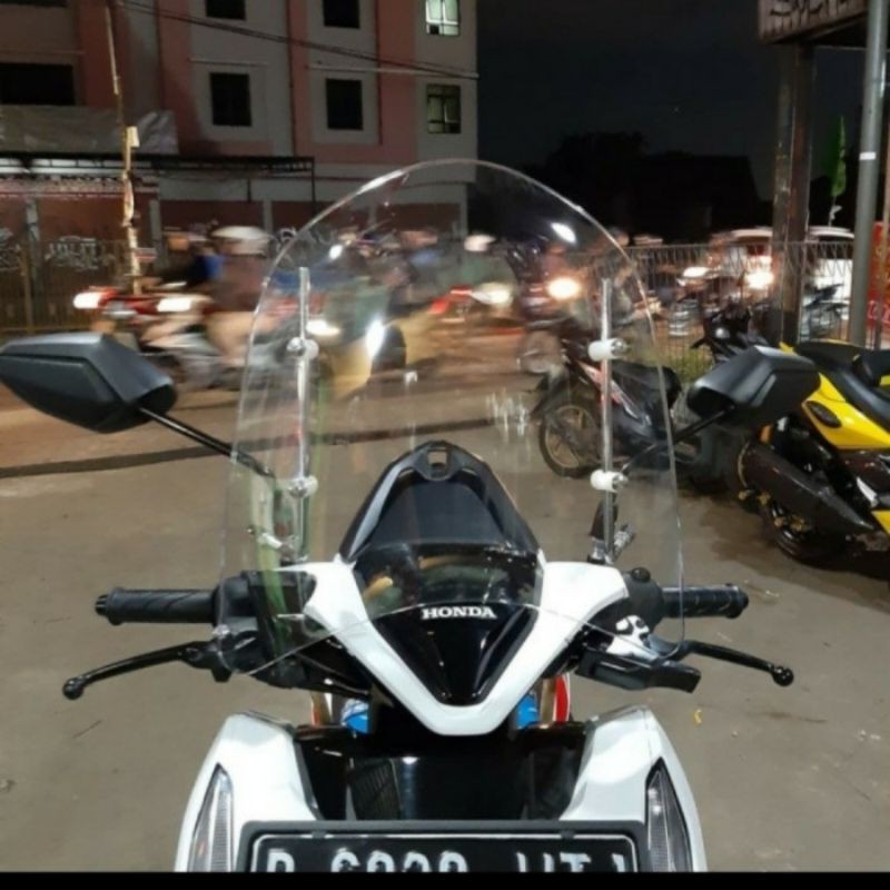 New Winshield Nemo Model Genio Universal Vario,Scoopy,Beat,Vario,Mio,Fino,Supra,Revo,Blade,Jupiter
