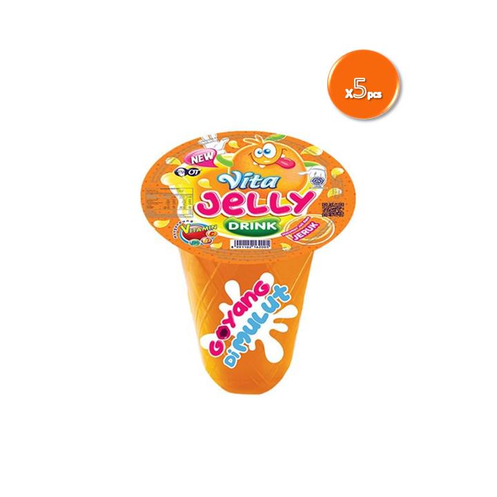 

Vita Jelly Drink Jeruk 150 ml x5