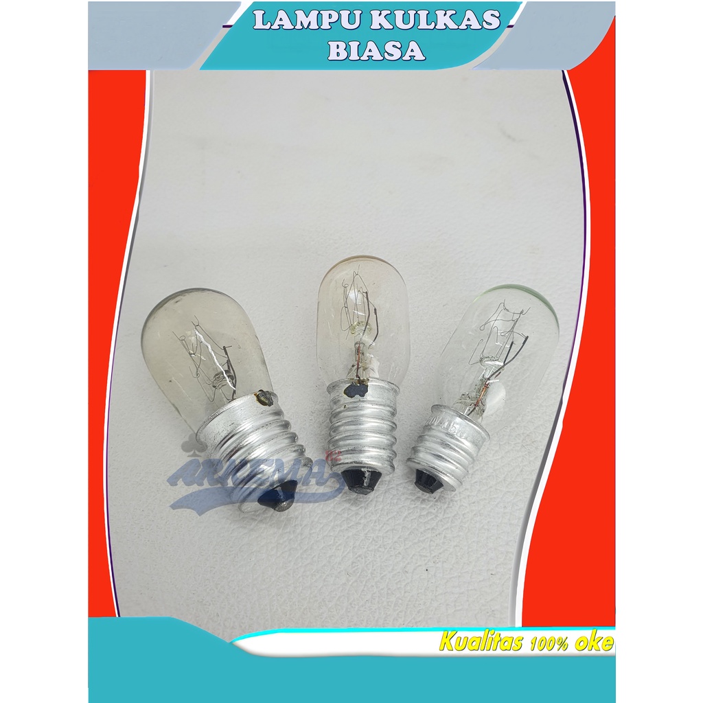 LAMPU KULKAS | LAMPU SHOWCASE | LAMPU FREZEER | LAMPU KULKAS UKURAN E12 , E14 , E16 | LAMP SHOWCASE KULKAS
