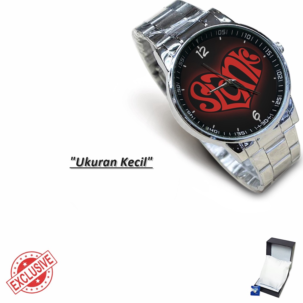 Jam Tangan Rantai Couple SLANK Motif 6