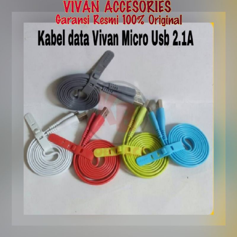 VIVAN CSM100S Micro USB 100cm 2,1A Cable data isi 40 pcs / TOPLES