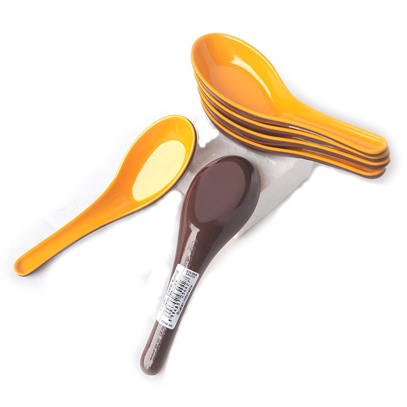 6 Pcs Sendok Bebek Choco Melamin Golden Dragon