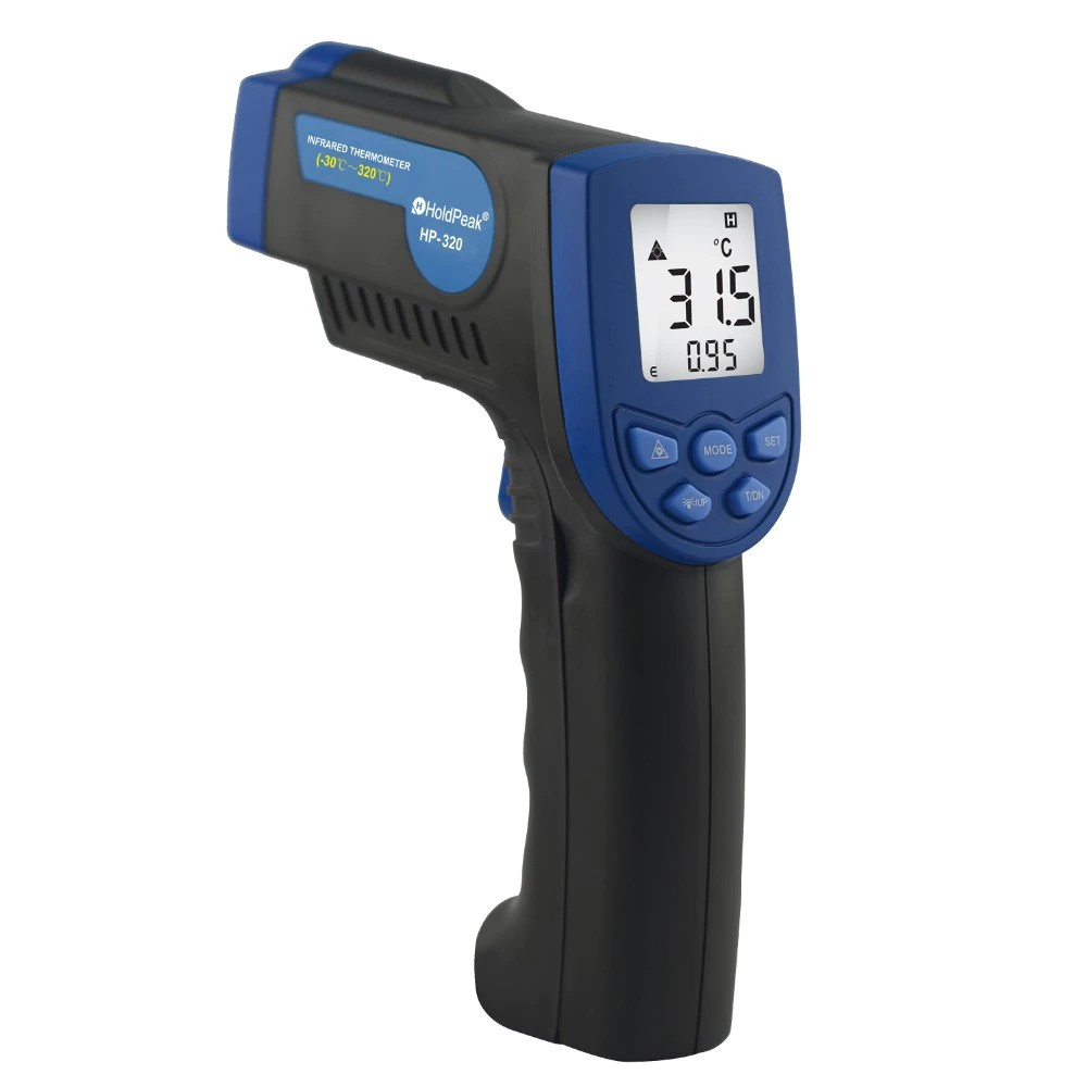 HoldPeak HP-320 Infrared Thermometer Non Contact Digital