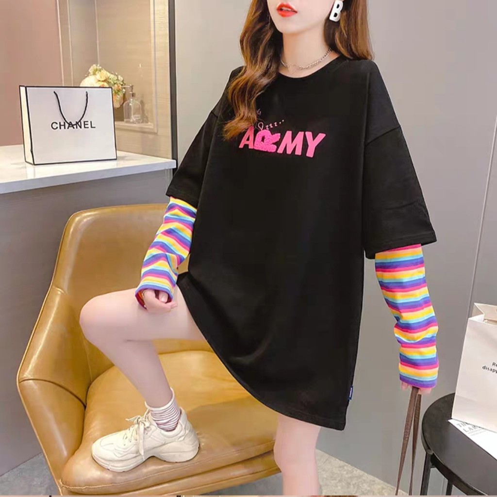 kaos IMPORT oversize BTS army fake * 6918