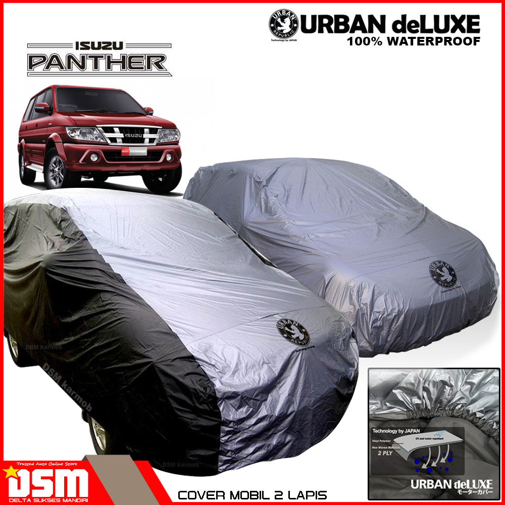 Urban Deluxe Cover Mobil 2 Lapis Isuzu Phanter / 100% Waterproof Dan Anti Gores