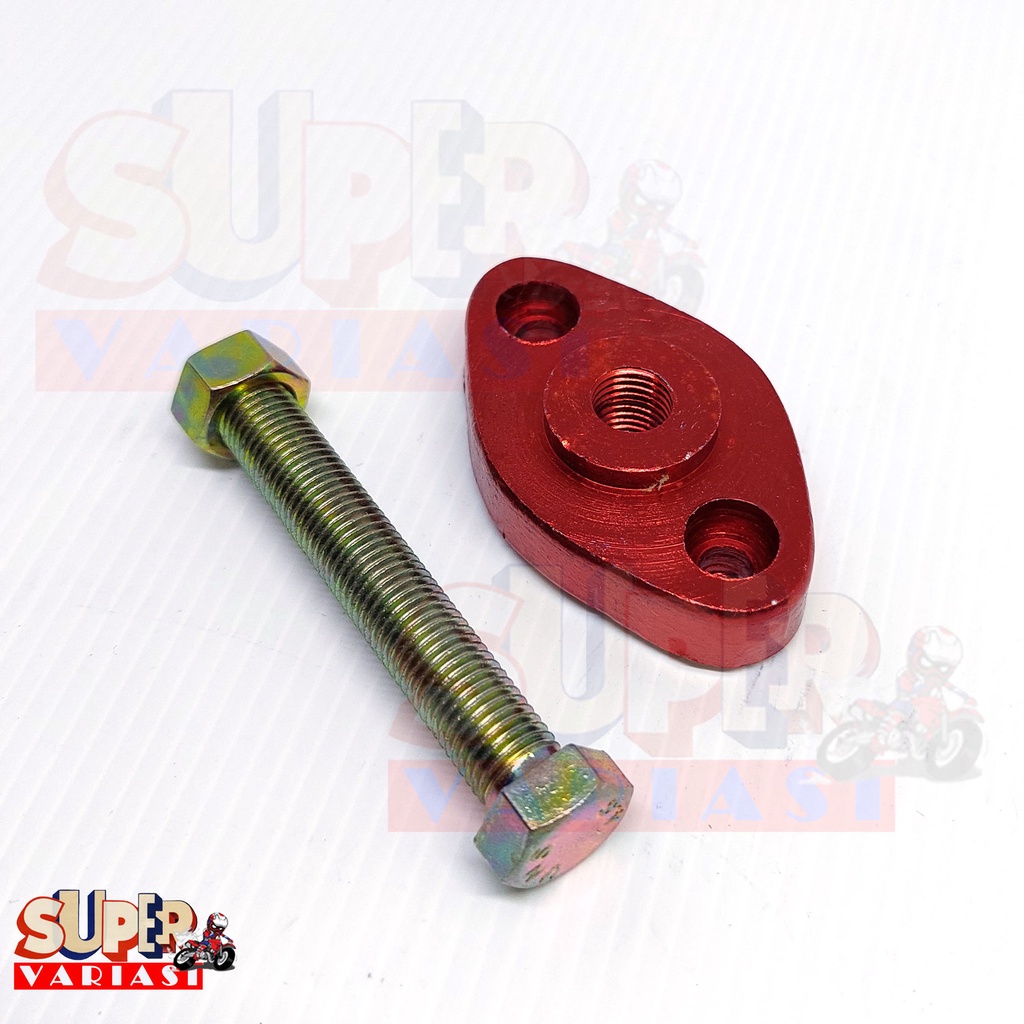 tonjokkan keteng racing - tensioner manual - setelan keteng manual cnc SUZUKI SATRIA FU 150, SMASH, SHOGUN, ARASHI - (110CC/125CC