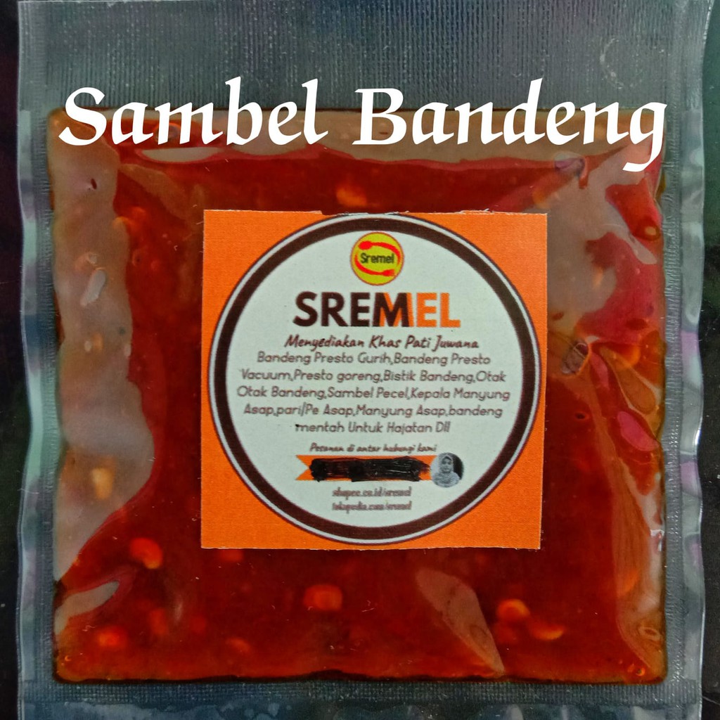 SAMBAL BANDENG SREMEL