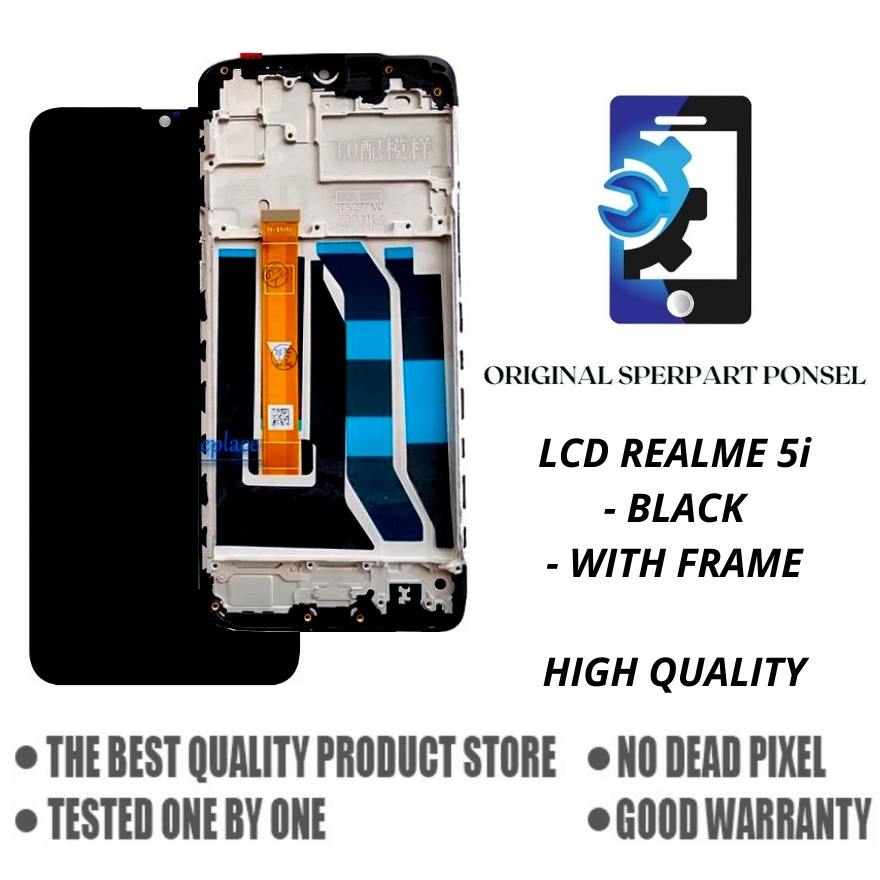 LCD + FRAME REALME 5i - REALME 5 KUALITAS ORIGINAL