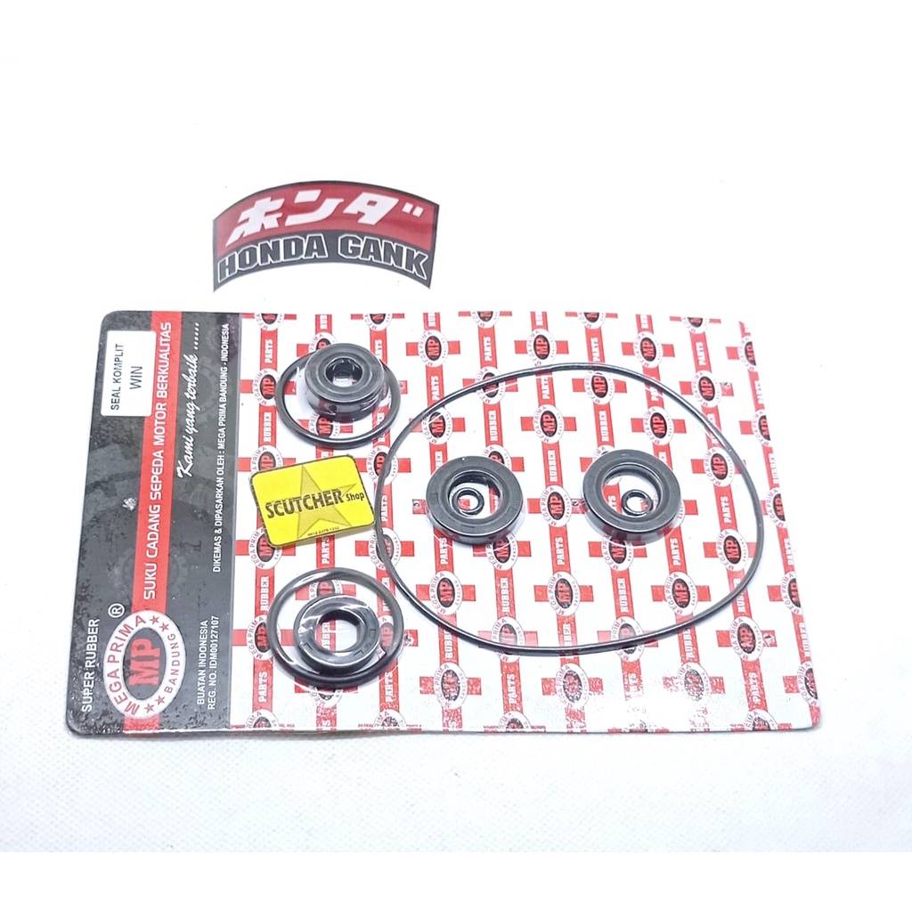 Seal Sil Oli Seal Set Oil Seal Kit Kompli Honda Win 100