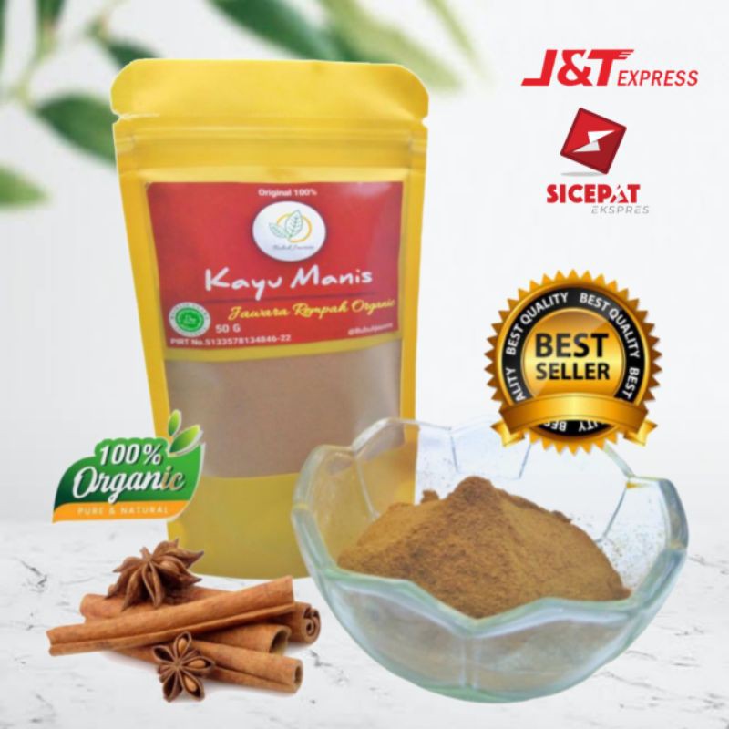 

Kayu Manis Bubuk Murni Asli 50Gram