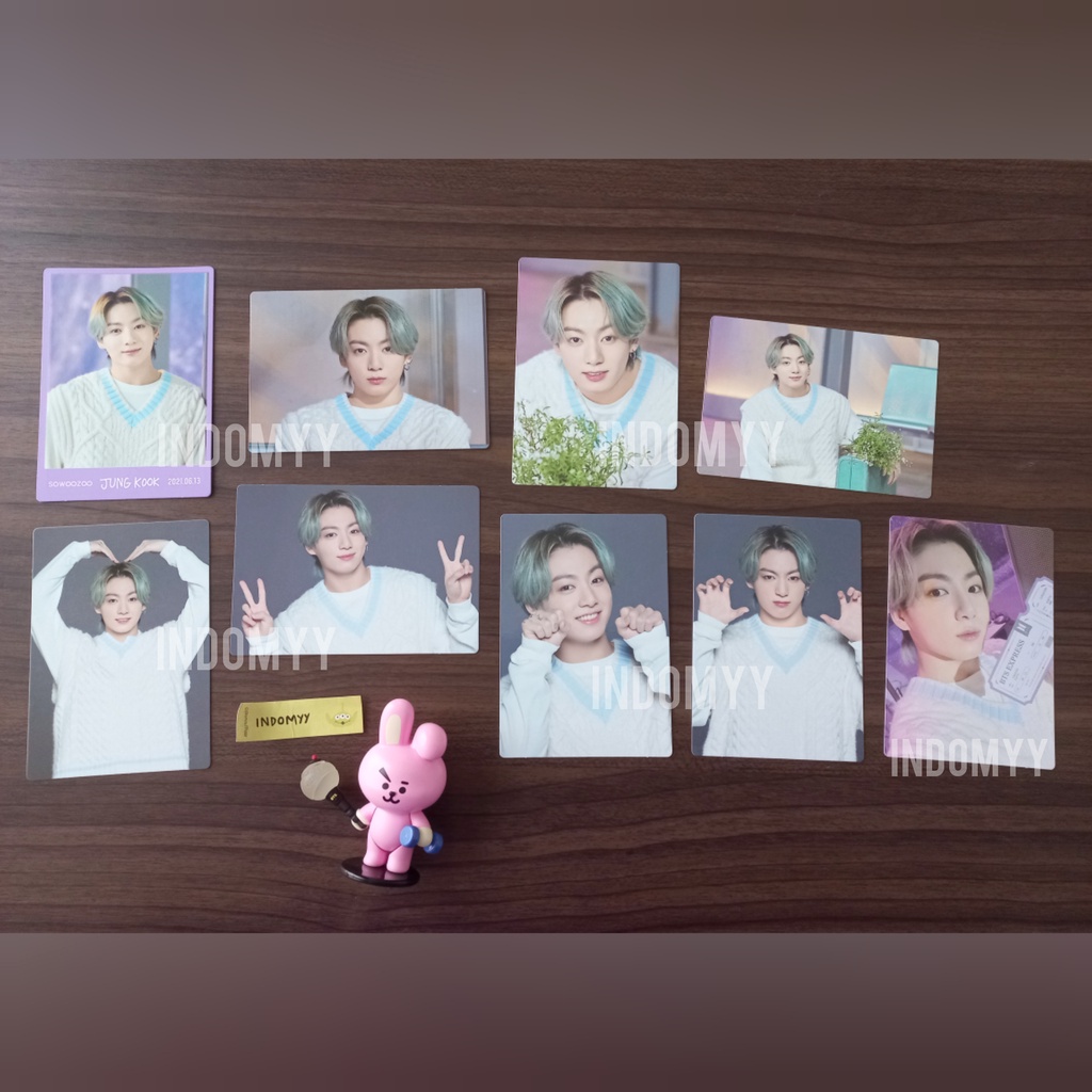 BTS MPC Muster Sowoozoo Jungkook JK Official Fullset + Special MPC - Mini Photocard Bangtan BTS Read