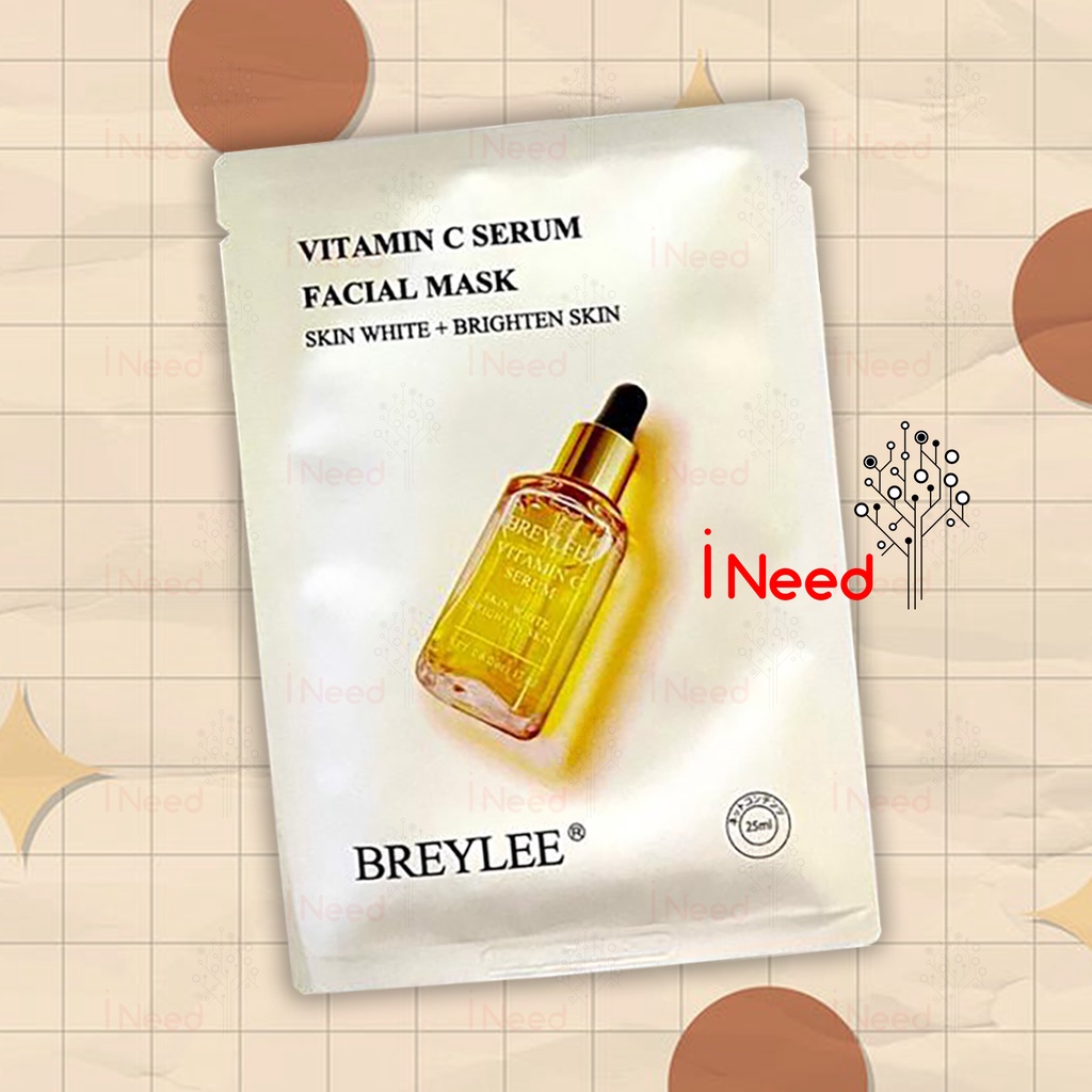 (INEED) BREYLEE Face Mask (Sheet Mask) | BREYLEE Masker Wajah