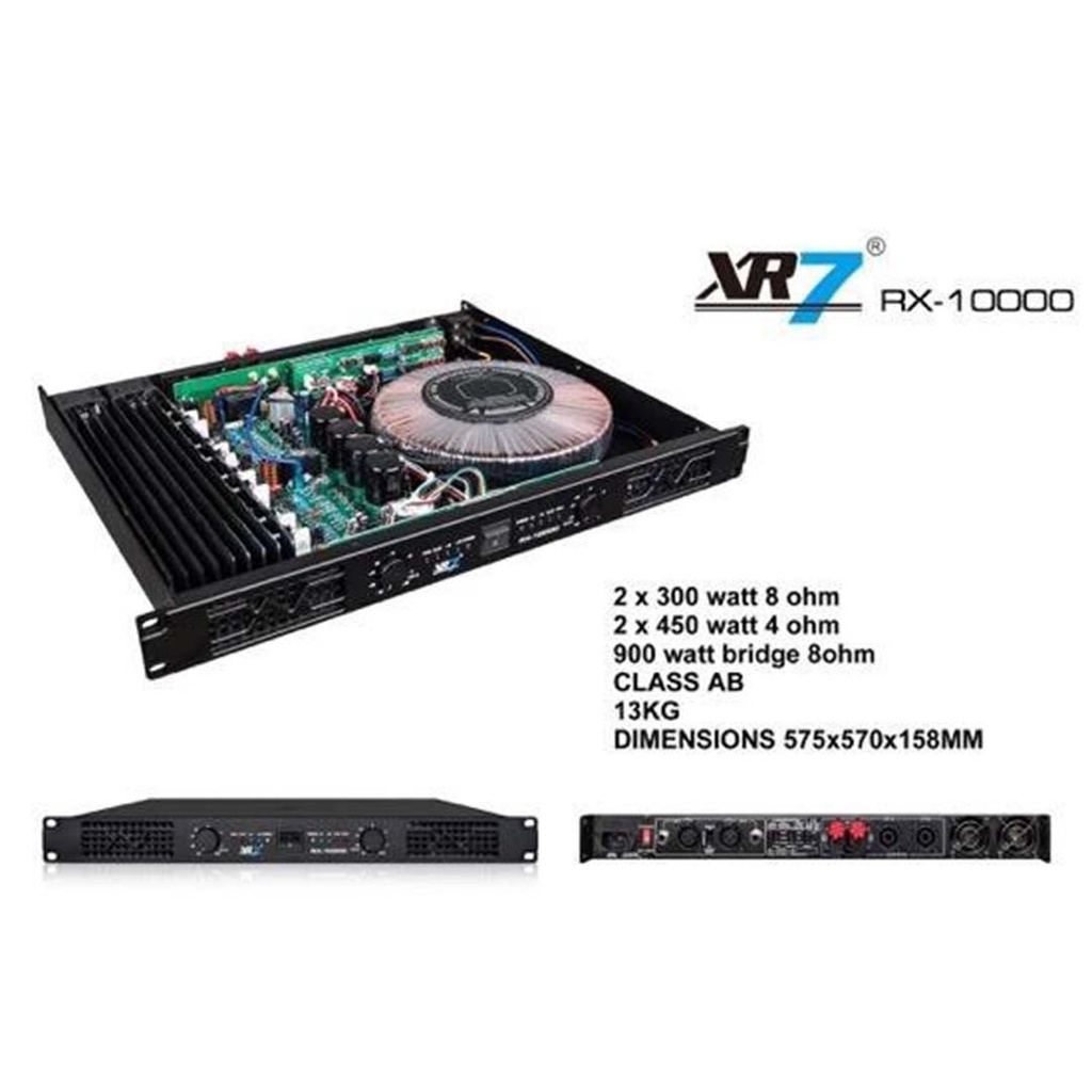 Power Amplifier XR7 RX10000 / RX 10000 / RX-10000 Class AB Original