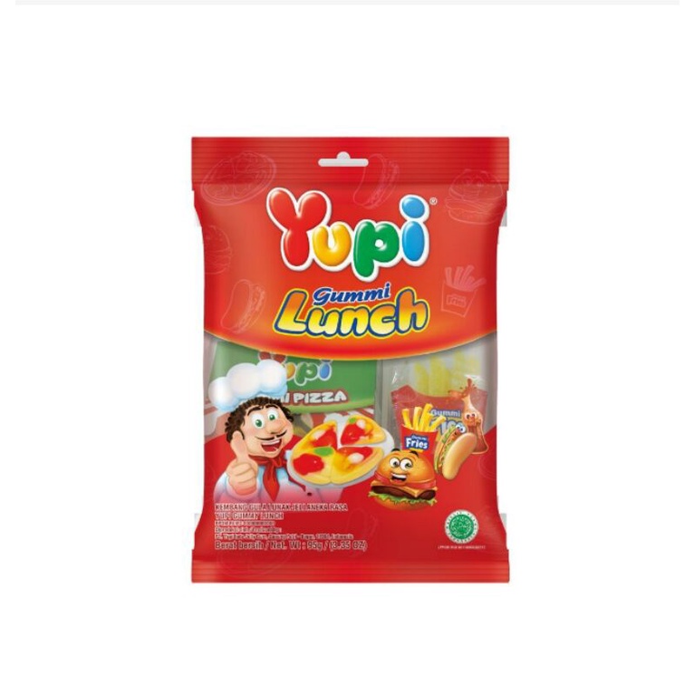 

Yupi Candy Gummy Lunch 95G