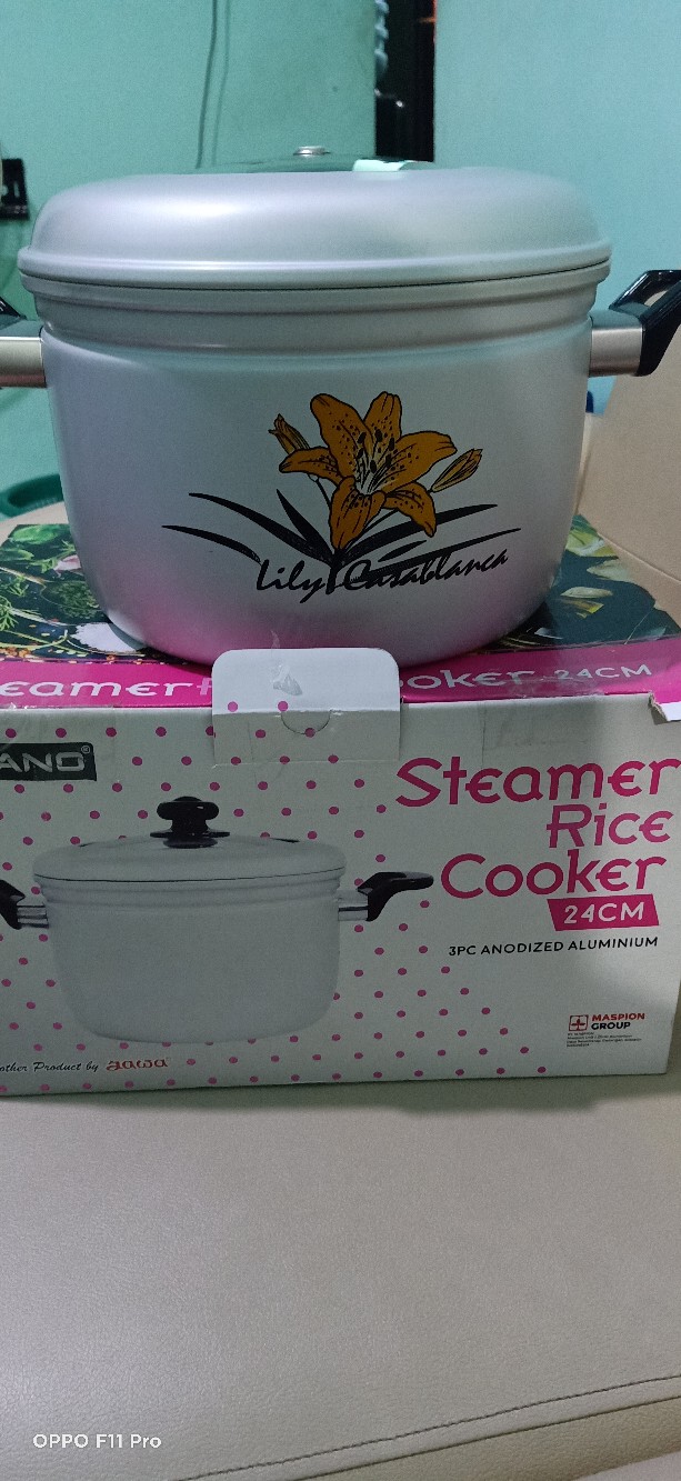 Panci Steamer Rice Cooker Uk 24/pancaguna Maspion /panci Hello Kitty