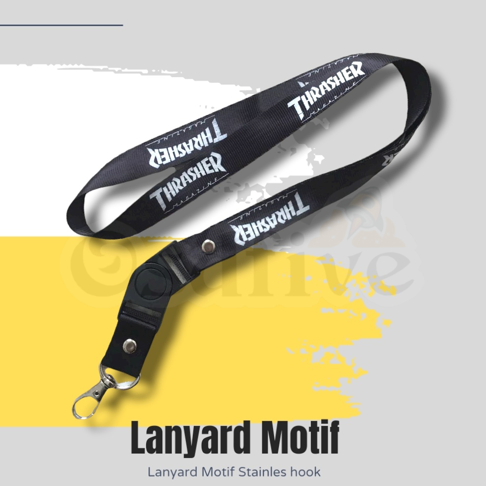 

Lanyard Thrasher Black and white