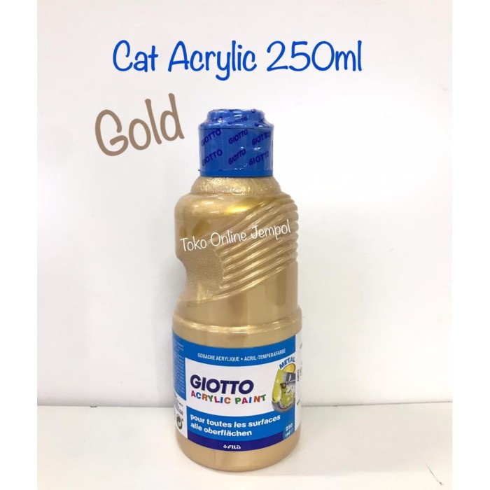 

Sale Cat Arylic Gold Silver Giotto 250Ml Paint Akrilik Cet Kanvas Atk0796Gt Limited