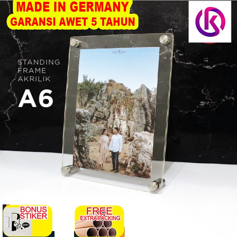 

Promo Acrylic Frame A6 / Frame Akrilik Standing / Poster / Frame Foto