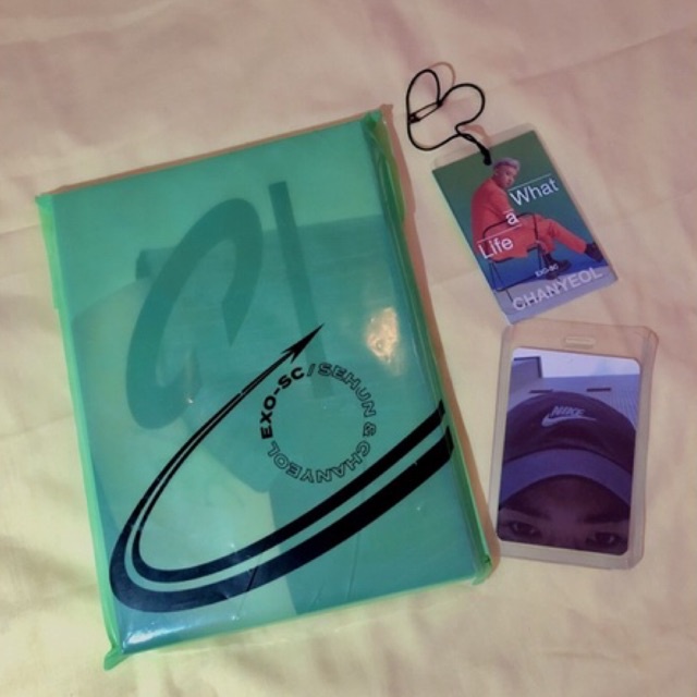 ALBUM EXO - SC WHAT A LIFE GREEN VER SEHUN PHOTOCARD