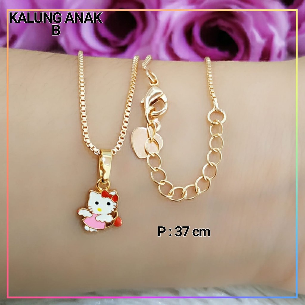 Kalung xuping kalung anak karakter lucu lapis emas gold H131