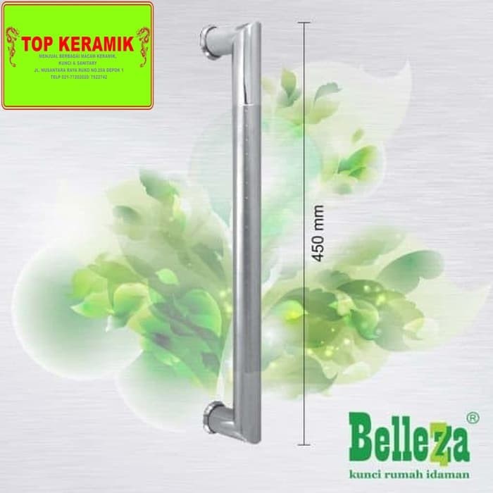 HANDLE PINTU BELLEZA P.278.38 BZ US32+US32D