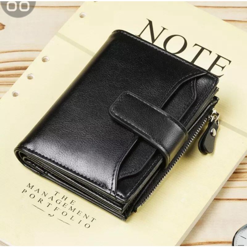 Dompet Wallet Kulit Saku Card Holder