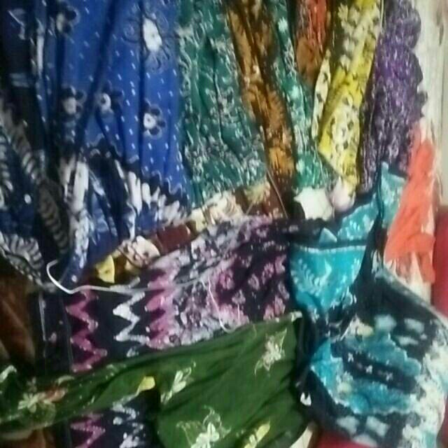 Size Xxl Gamis Batik Tulis Tuban Asli (untuk Dewasa)