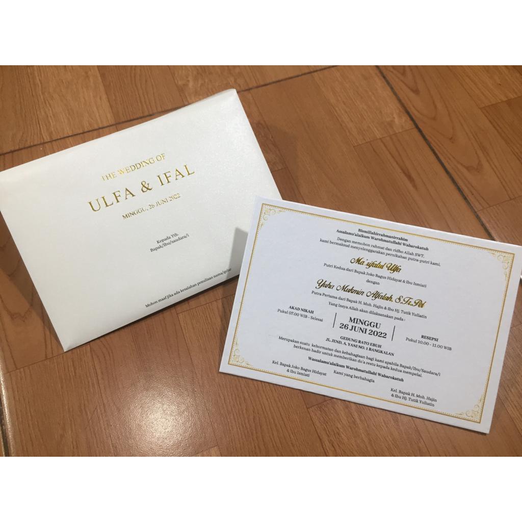 Undangan Single Hard Cover