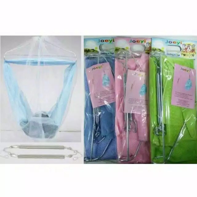 Ayunan Bayi Joeyi 2 Per + Kelambu / Baby Bouncer Joeyi - Ayunan Anak / Balita Anak