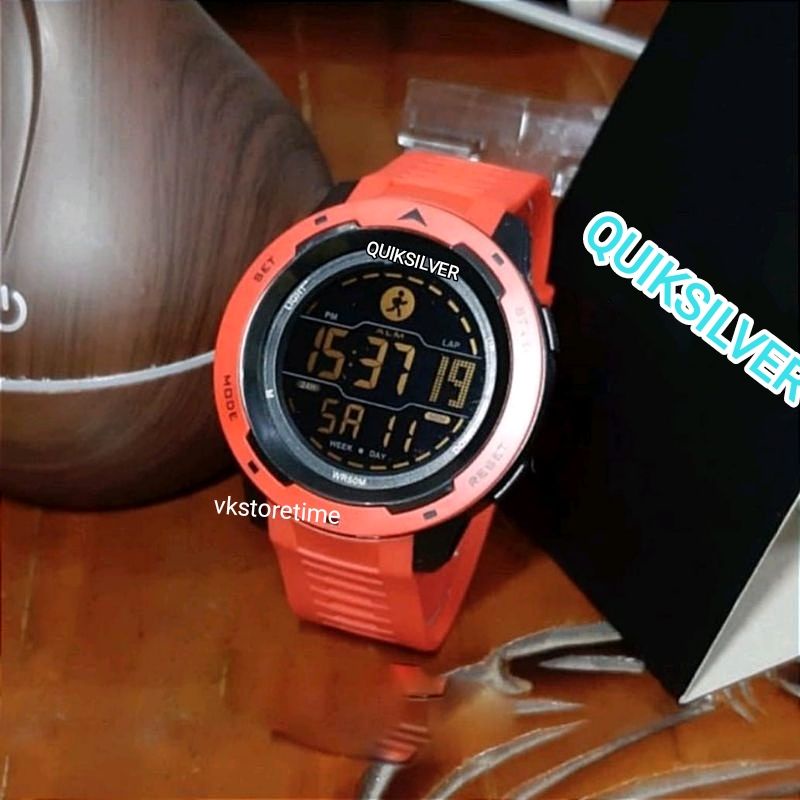 2023 TERLARIS BEST SELLER JAM TANGAN QUIKSILVER TERBARU TAHAN AIR OUTDOOR DG 8100 NORTH EDGE QS