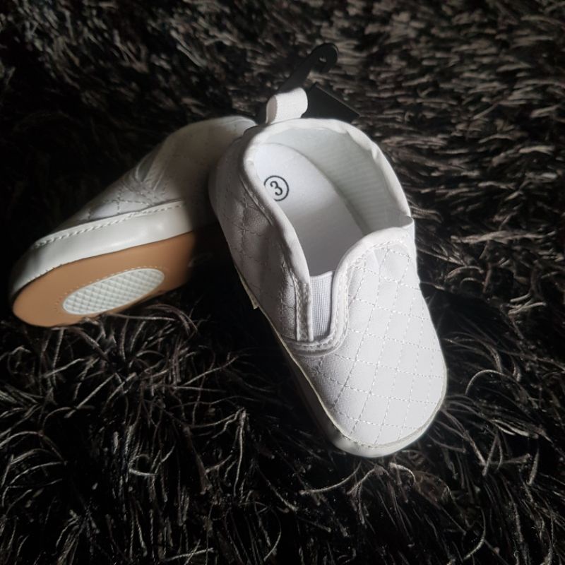 Sepatu PreWalker Baby Unisex Impor Simple Elegant