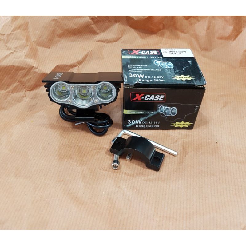 Lampu tembak LED owl 3 mata