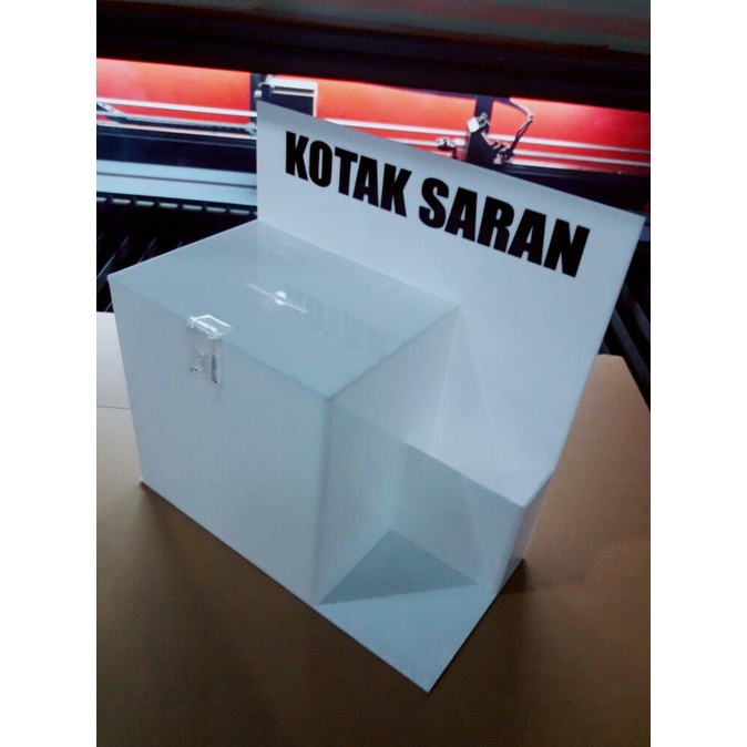 

Office & Stationery | Document Organizer | Acrylic Kotak Saran Putih Tbg, Akrilik Kotak Saran | Best Seller