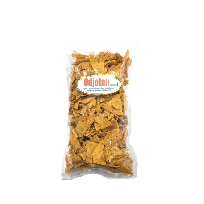 

Keripik Jagung Tortilla rasa Barbeque Odjolali Snack