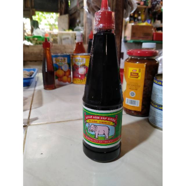 

Kecap bangka cap siong (gajah) berat 300 ml
