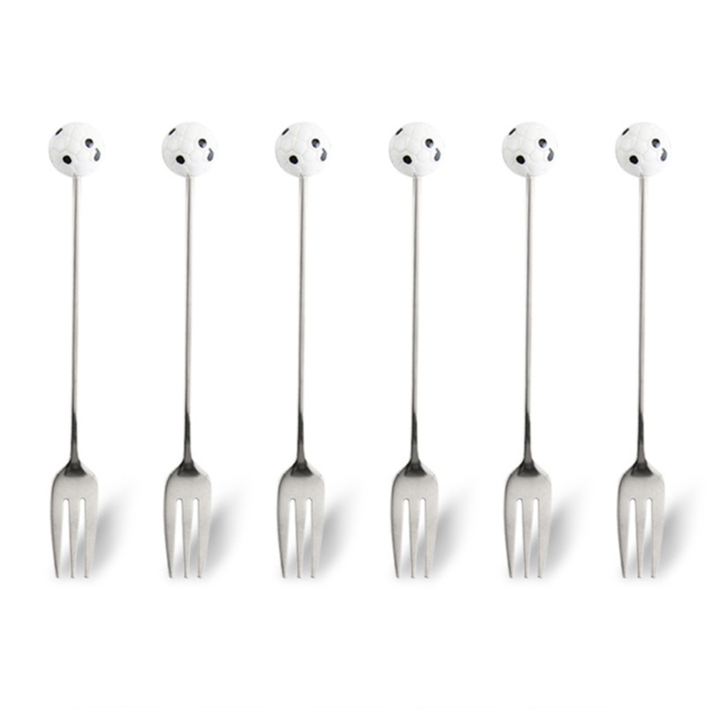 Sendok Garpu Buah Dessert Bahan Stainless Steel Untuk Hadiah