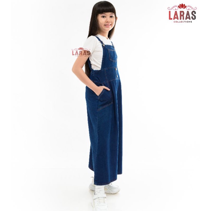 Toball- Overoll Rok Anak Rok jeans anak Warna Navy usia 6-11 tahun kode 8988