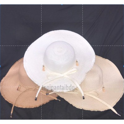 Topi Pantai Rumbi Bohe Rotan