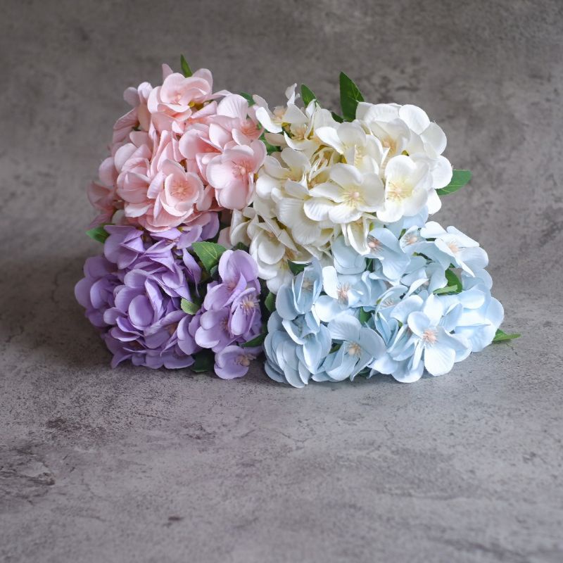 Bunga Hydrangea Artifical Mirip Asli