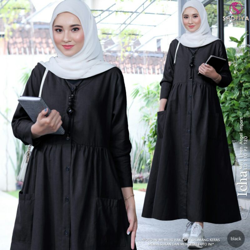 ICHA Midi Dress Ori by Shofiya