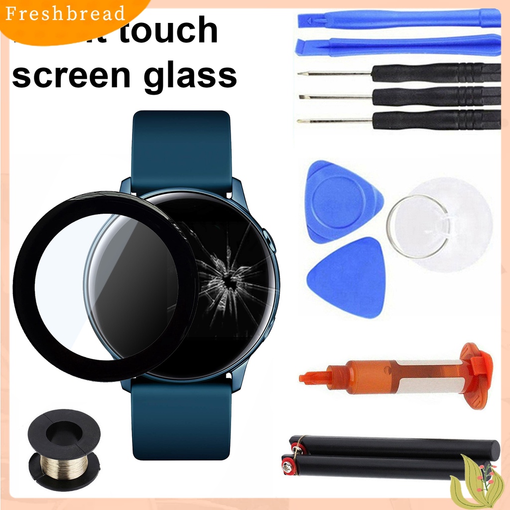 Terlaris Watch Front Glass Lens Replacement Touch Screen Repair Tools Kit for Samsung Galaxy Watch Active 40mm/Active 2 40mm/44mm