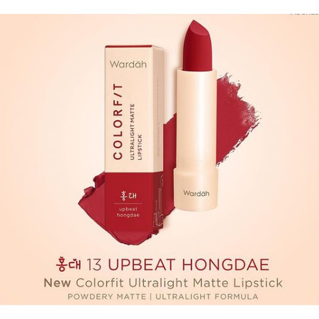 WARDAH COLORFIT ULTRALIGHT MATTE LIPSTICK