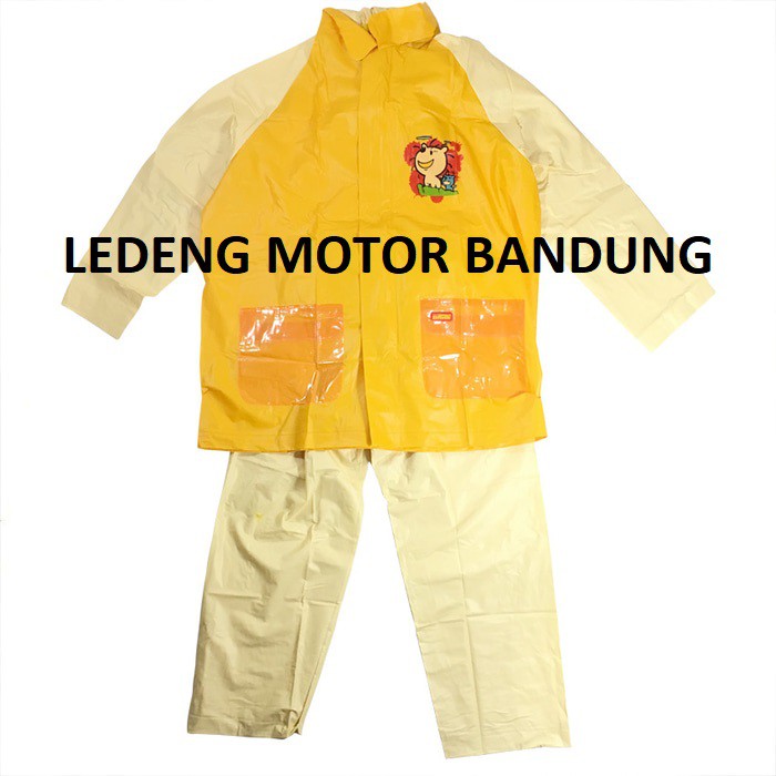 Jas Hujan Anak Jaket Celana Nouvo Raincoat Baju Stelan Elmondo 302