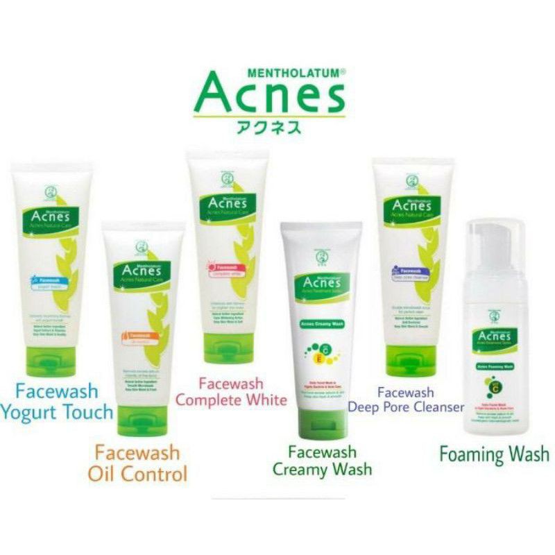 ACNES CREAMY WASH/ACNES FACE WASH ISI 100 ML BERKUALITAS~ORIGINAL 100%