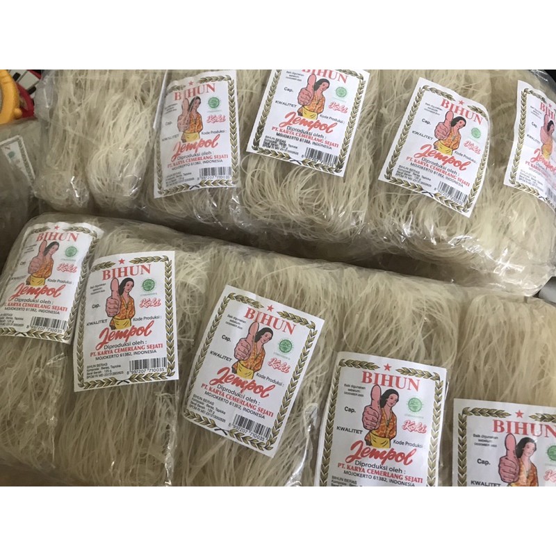 

Bihun Beras Cap Koki kwalitet jempol 125 gram / Bungkus