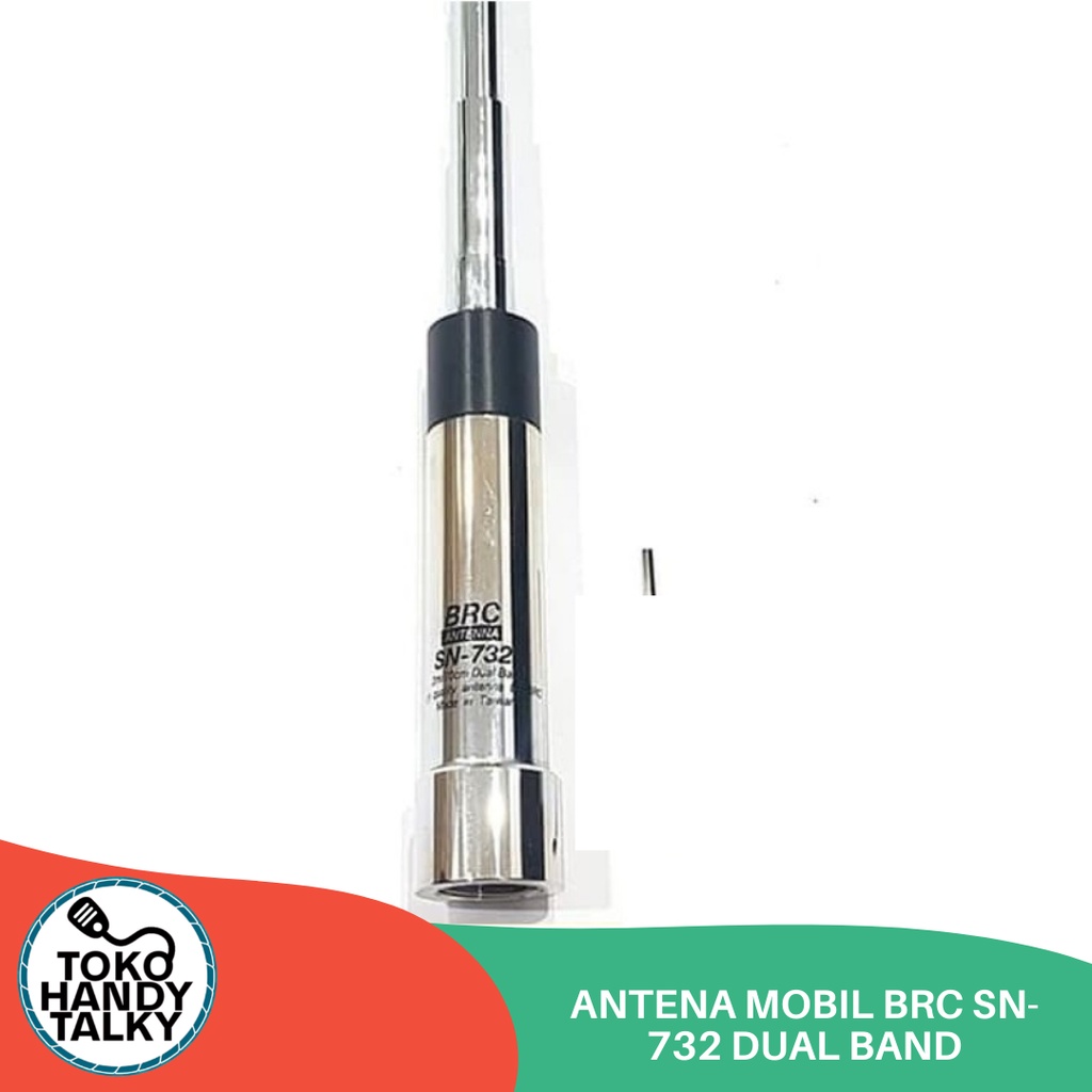 ANTENA MOBIL RADIO RIG HT BRC SN-732 DUAL BAND NEW